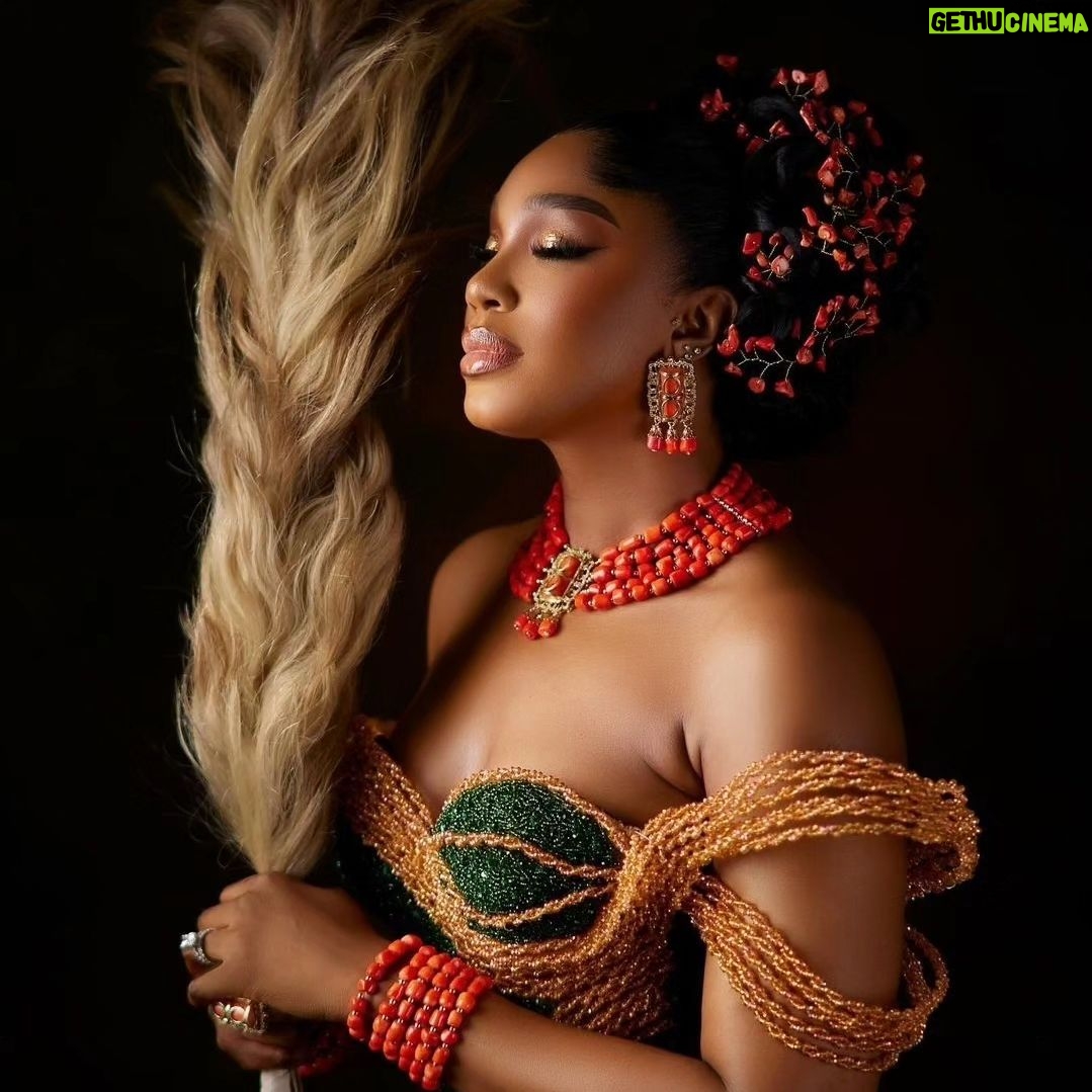Adesua Etomi-Wellington - 171.4K Likes - @sharonooja My babygirl. Your joy was palpable and it was wonderful to witness.😍 I was just shining my teeth left, right, and centre.Or should I talk about how STUNNING you and Ugo looked together as a unit? The beauty is much.🤣🤣🤣
I may have gotten teary-eyed one or two times, but I will never admit that publicly, as in, hard guy🤣🤣🤣
You were THE MOST BEAUTIFUL BRIDE🥰
May the good Lord walk with you two on this journey of life. May he wrap you both and envelope you in his love.
The kind of love for each other that only he can give you both, may he give you.
The kind of peace that surpasses all understanding, may it dwell with you
The kind of joy that flows like a river, may it flow through your home every single day
The kind of wisdom, knowledge, and understanding that only comes from sitting with him may he give to you both to navigate this new chapter in Jesus' name. Amen.
Congratulations Mr & Mrs Nwoke.
Love you babygirl.
#crazyaboutus24