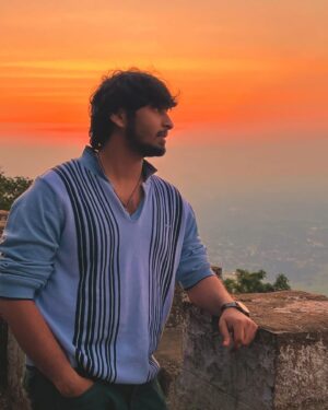 Aditya R K Instagram - Taking upon each obstacle with a smile is my way of handling things ✨

#adithyark #manifestingdreams