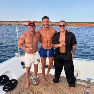 Adrián Pedraja Instagram - Gracias por pasar hermano #ibiza2024