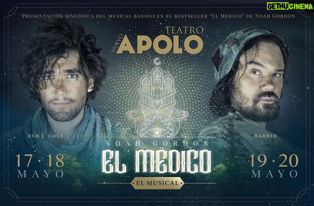 Adrián Salzedo - 1.2K Likes - Funciones para madrid ya a la venta @elmedicomusical #robjcole #elmédico #elmedicomusical #theatre #actor #cartel #noahgordon