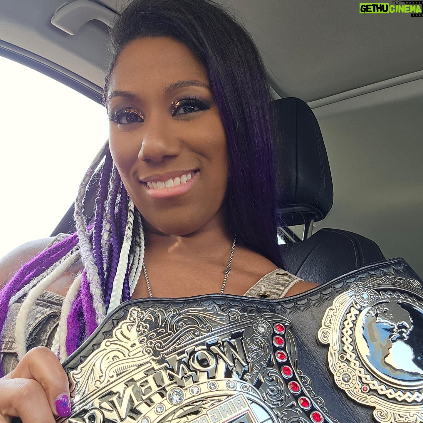 Adrienne Reese - 2.8K Likes - .@ringofhonor
fresh outta nashville and on the road for a media day for your #ForeverROHChamp #WatchROH