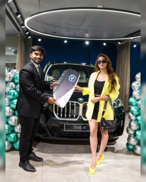Adrija Addy Roy Instagram - Turning my hustle into horsepower! 🏎️ 💪
My very first car purchased with my hardwork and determination 😇🧿🥰….Here’s to endless journeys and new horizons.

#HardWork #milestone #myfirst #bmw #dreamscometrue #adrijaroy .