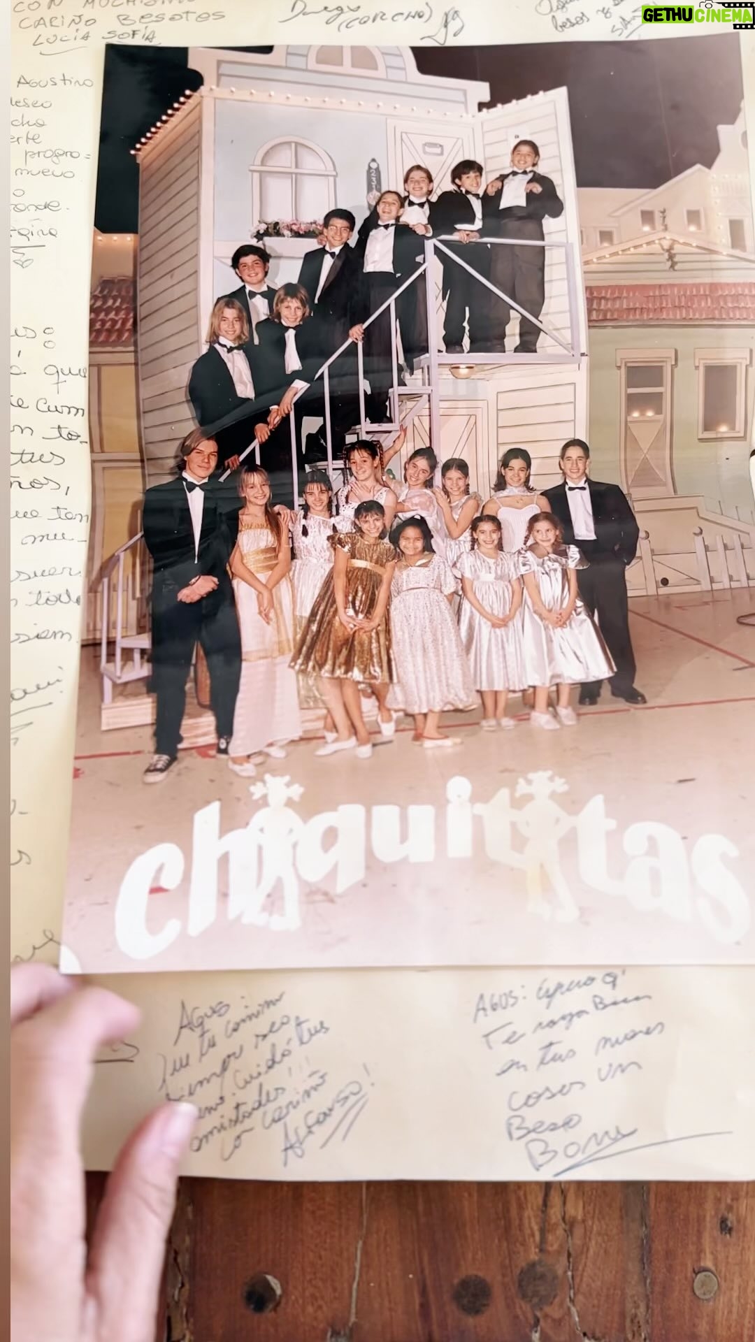 Agustina Cherri - 133.3K Likes - Hoy hace 29 años que nacía Chiquititas, quien hubiera imaginado que nos marcaría la vida para siempre.
La infancia en una palabra.
Los recuerdos más lindos.
La unión eterna.
Los quiere.
Mili.