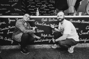 Ahamed Weinberg Instagram - Amazing perfect day. An honor to have my name on @thecomedystore with so many friends.

📸 @vancorona