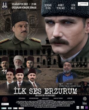Ahmet Yenilmez Instagram - İlk Ses Erzurum sinema filmimiz 25 Ağustos Cuma günü 21:00’da, Erzurum Kongre Binası’nda sizlerle buluşuyor.
.
#erzurum #kongre #kültüryolu #atatürk #cumhuriyet #türkiyeyüzyılı
