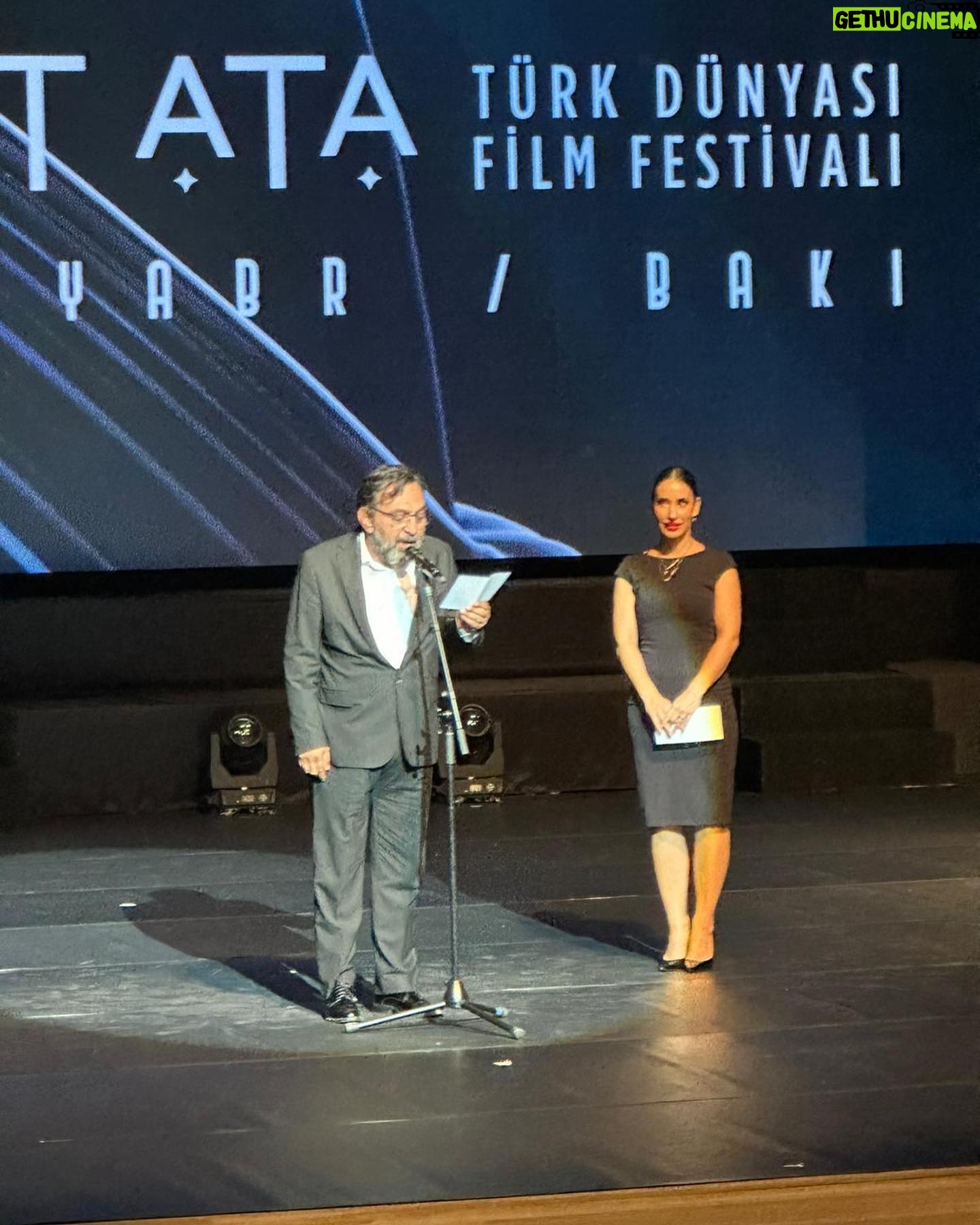Ahmet Yenilmez - 646 Likes - Azerbaycan Bakü’de 3. #Korkutatafilmfestivali kapanış galasınına katıldık lütfettiler sahneye çıktık.