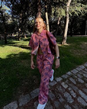 Ahsen Eroğlu Instagram - pinky orange 🐹 ✨🌸🍊🐽