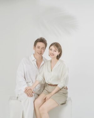 Aimee Chan Instagram - 사랑해요❤️
I will always love you. ❤️ 
Happy Anniversary, my dearest. 

 @moses_chan_ 
#inkorea #oppa #anniversary #photoshoot