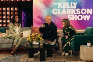 Aisha Tyler Instagram - SO pumped to be on @kellyclarksonshow tomorrow! Kelly is incredible and this was one of the BEST times I’ve ever had on a talk show. EVER. We talk @criminalminds #evolution and Kelly and I sip @losophe organic margaritas together (swoon!) Swipe for a sneak peak at the dramatics that ensue. You’ll have to tune in tomorrow to see exactly how my buddy @jokoy’s pants got absolutely SOAKED on national TV 😝 I’m howling