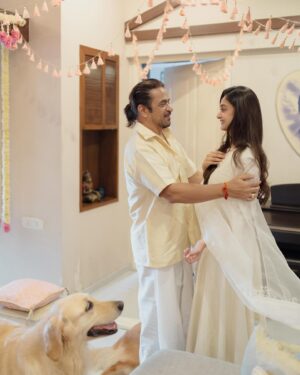 Aishwarya Arjun Instagram - 📸 @namanverma Thank you for capturing our memories so beautifully ✨

@ekalakhani You are magic! Truly! Thank you for making it such a breeze and so glad we could finally work together after all these years on my special day ❤️🤗🧿