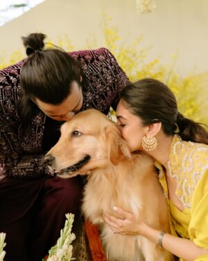 Aishwarya Arjun Instagram - 📸 @namanverma Thank you for capturing our memories so beautifully ✨

@ekalakhani You are magic! Truly! Thank you for making it such a breeze and so glad we could finally work together after all these years on my special day ❤️🤗🧿