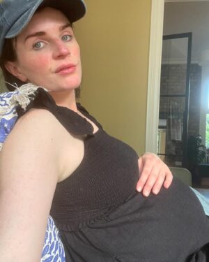 Aisling Bea Instagram - Trip advisor review of Pregnancy: 
One star. ⭐️ 

Negatives: 
-No breakfast included. 
-Limited drinks menu. 
-Expensive. 
-Left feeling very unrested. 
-Not as described online or in pictures. 
-Reminded me of the Glasgow Willie Wonka experience. 
-Towards the end of my stay I was repeatedly kicked in the nuts. 
UTIs, bleeding, depression, cramps, insomnia, nosebleeds, sinus blockage, migraines, vomiting, being randomly touched by people without asking, bones mushing, organs moving, skin stretching, being told that you’ll forget all the pain/that it’s a privilege / that it will all be “worth it“ in the end🙄, heightened awareness of climate change & worst of all- boredom- all described as « normal » and was repeatedly recommended « a nice bath » as a fix to all of the above. 

Positives: 
-Bath quite nice. 
-Lots of help with bags at end of stay. 
-Before checking out, nearby kebab shop man provided free extra chips and quite a flirty wink, which I appreciated. 
-Was given a little gift at check out which is, admittedly, quite cute. 👶🏼 

-Here’s some pictures of the trip when I didn’t hate it/ looked like I didn’t hate it.