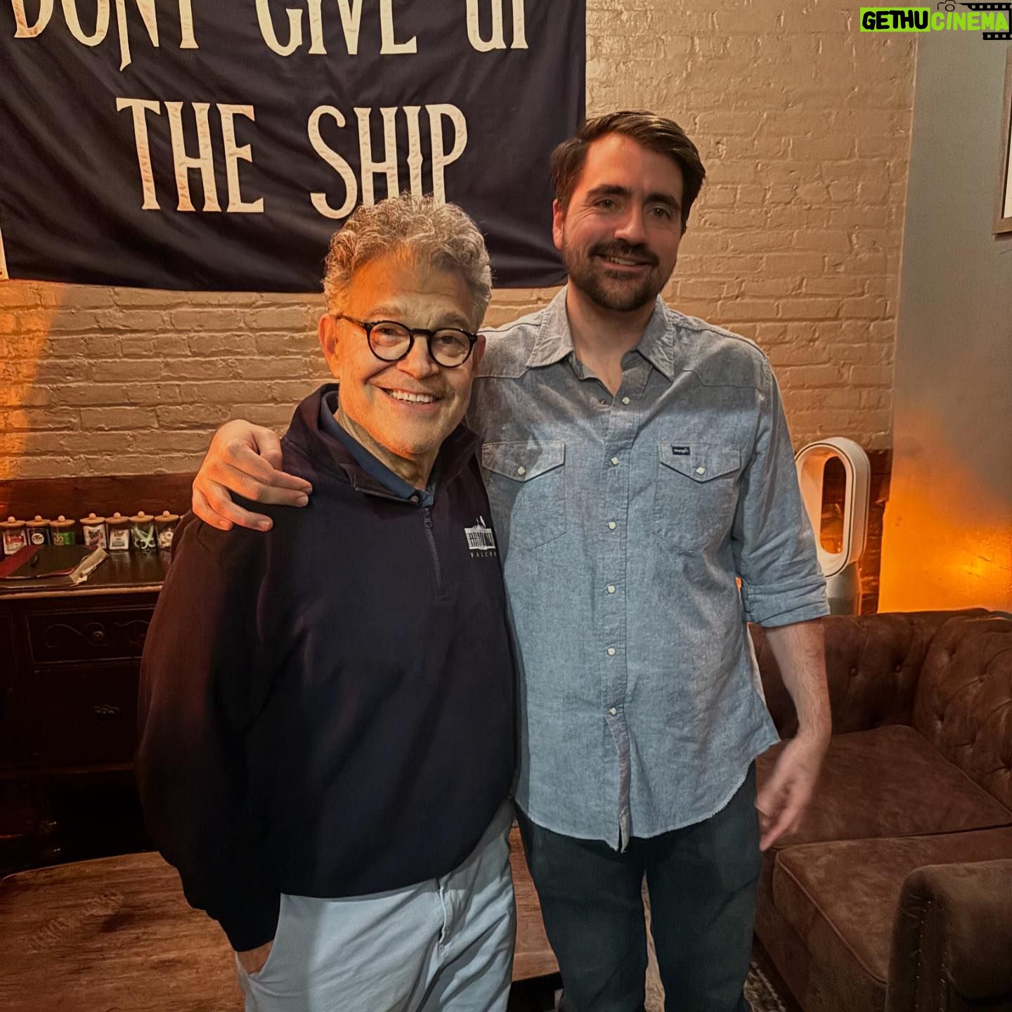 Al Franken - 3.5K Likes - Caught @officialtraecrowder‘s show in Brooklyn tonight. Absolutely brilliant and hilarious!