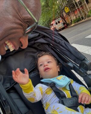 Al Roker Instagram - My little Sky and me on a #vehiclefree Park Avenue during the #summerstreets program here in NYC.