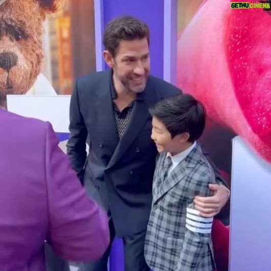 Alan Kim - 3.8K Likes - @johnkrasinski 💜💜Thank you for casting me in IF, such a lovely, beautiful movie. I am so thankful for you teaching me so much about the acting industry, and giving me this amazing opportunity. I was so happy to play the role of Benjamin, and expand my acting skills. P.S., the food was super good, and I still have the big dog plushie you gave me! I hope many people get to see and enjoy this MAGICAL piece of work! @ifmovie @paramountpics 💜💜💜