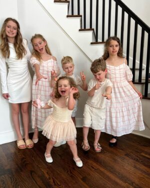 Alan Powell Instagram - Daddy hides the eggs and the kids find ‘em. Been doing this since there was only the one kid… there’s a few more now… love these traditions… love these days… love these kids. 

Happy Easter everyone.. hope you were with people you love and who love you back.

Also.. Nash with the “eggs, I’m coming for ya!” gets me every time