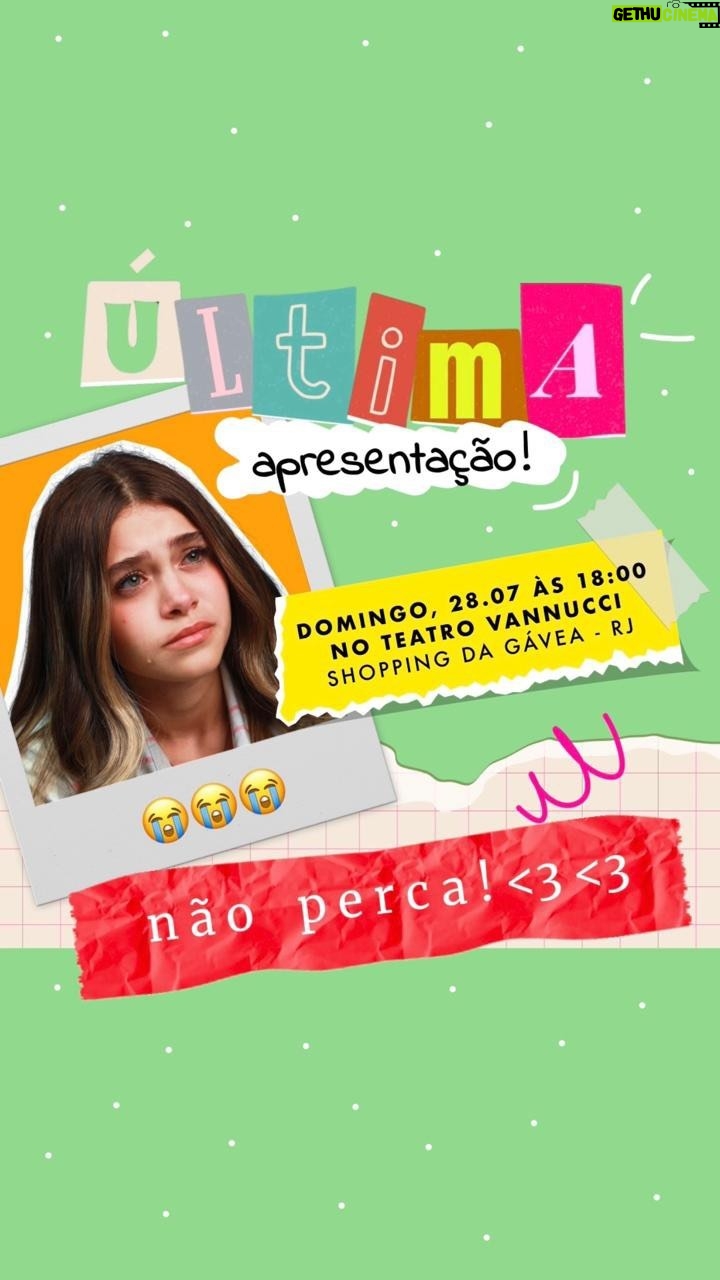 Alana Cabral - 3.5K Likes - Amanhã, dia 28/07, domingo, é a nossa última apresentação!!! Você não pode perder! Garanta seu ingresso no @sympla ! Ingressos à partir de R$20,00! Não perca! NOSSA ÚLTIMA APRESENTAÇÃO!!!