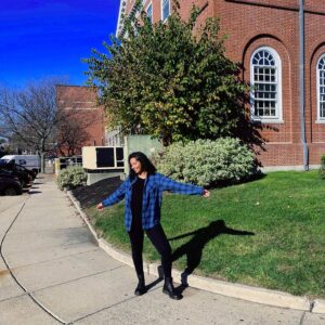 Alana Monteiro Instagram - Reporting live from Salem 🧙🏽‍♀️🔮