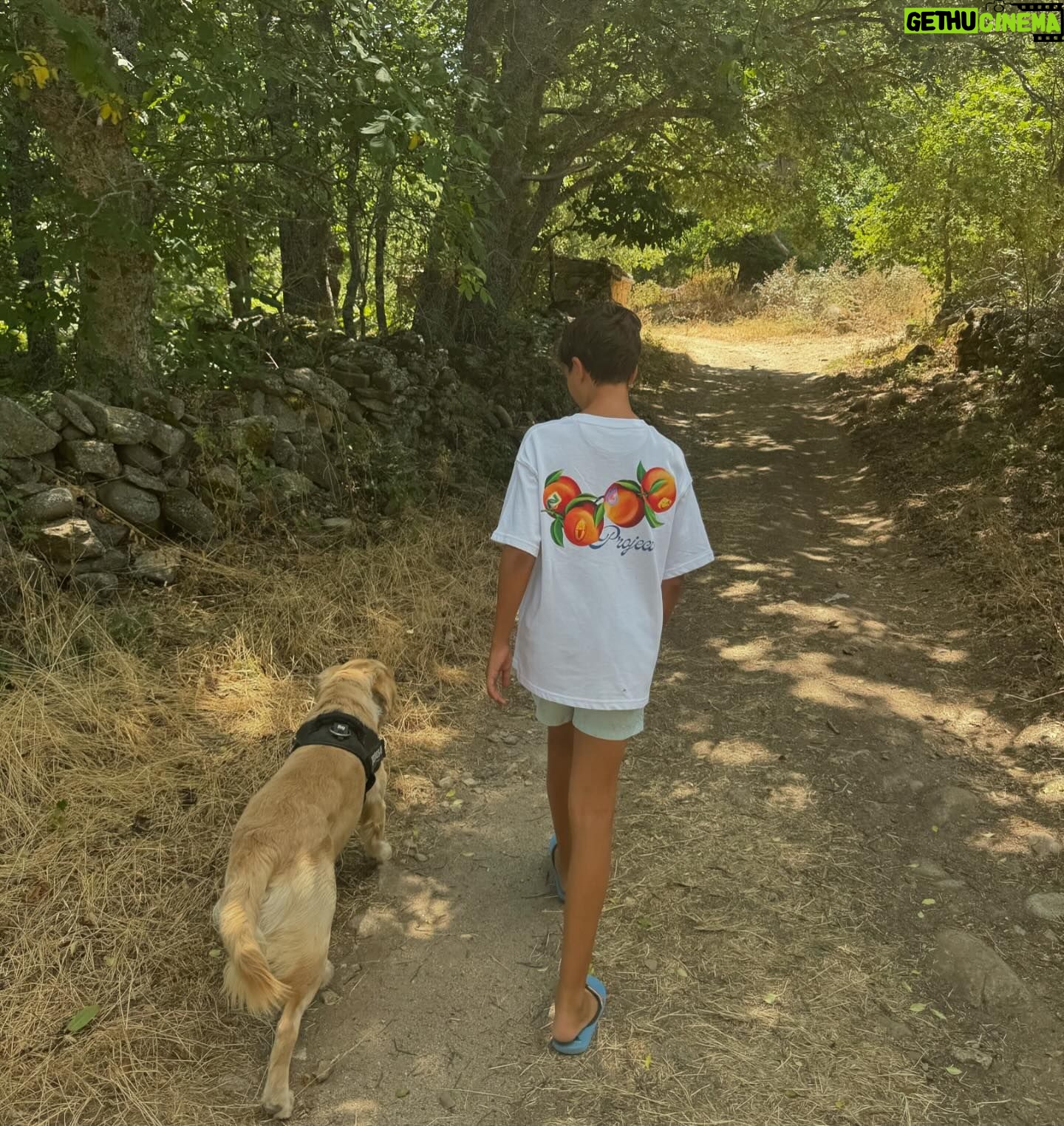Alba Carrillo - 19.5K Likes - Ser afortunado es una suerte pero ser consciente de ello es la verdadera dicha. El rĆo, mi hijo, mis padres, mis perros, el camino, las piedras calientes bajo mis pies, el agua helada, las risas saltando de bomba con Lucas, el verde de los prados, el sol sobre nosotros, los primeros largos de Legendā¦ š¾š£#sehacecaminoalandar šļøš¦¦š³āļøš¦ā°ļø