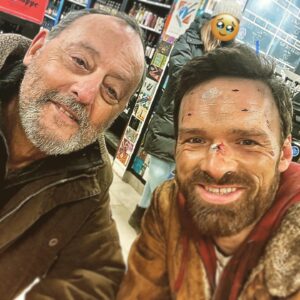 Alban Lenoir Instagram - #retrouvailles #nostalgie # #movie #jeanreno #antiganglarelève 🎥 @b_rocher 🖥️ @disneyplusfr 🕹️@empreintedig @sndfilms
