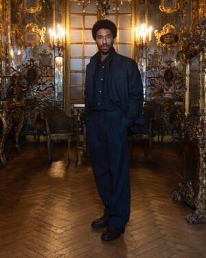 Alberto Boubakar Malanchino Instagram - 🌊
@loropiana 
#loropiana #invitedbyloropiana

st: @gloriaripamonti 

@whynotmodels