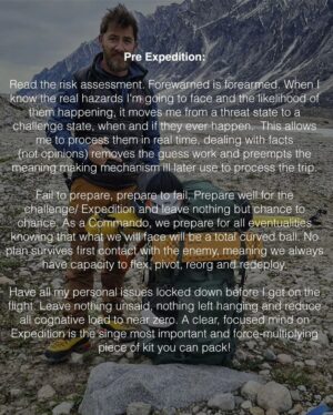 Aldo Kane Instagram - Bouncing from Jungle to home to Mountains, hectic filming schedule, and a baby on the way.  I wrote up a few things I do to keep the train on the tracks. Flick through......

1st thing, though, that makes it all possible is an amazing @annawmson doing the actual hard yards of  holding down the fort. 😍 💪🏽

@ospreyeurope #expeditions #filming #adventure #headspace #recovery