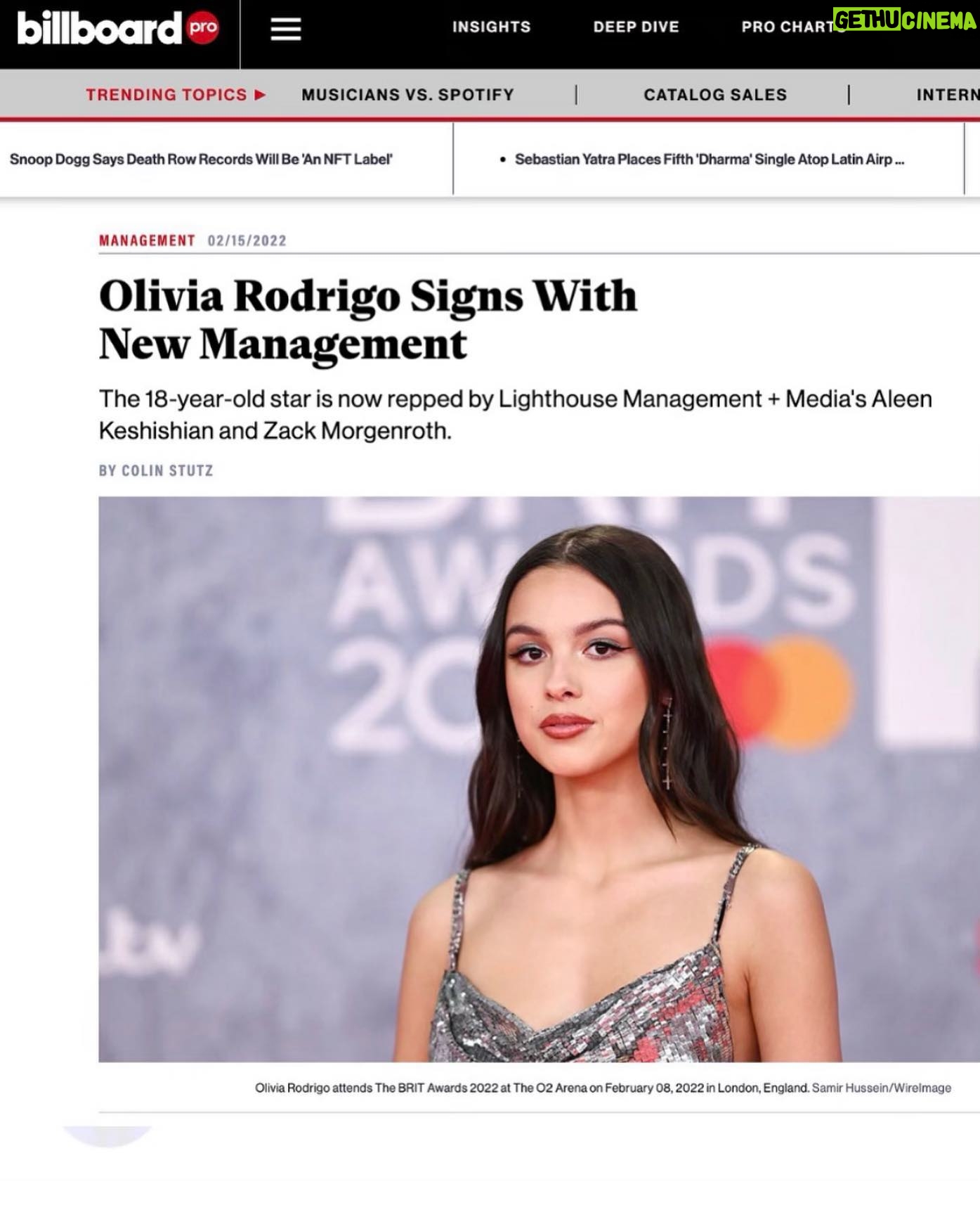 Aleen Keshishian - 3.5K Likes - So excited! @oliviarodrigo 💜