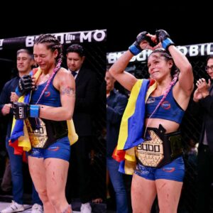Alejandra Lara Instagram - @alejazulara es la nueva monarca de las 125 lbs. #BUDO24