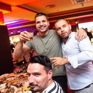 Alen Babic Instagram - Here's a toast to the nights we won't remember with the friends we'll never forget. 🥂 @restoransvetinikola 
I am ready for the finest hour of my life 🙏🏻
#hopelessromantic #bachelorparty