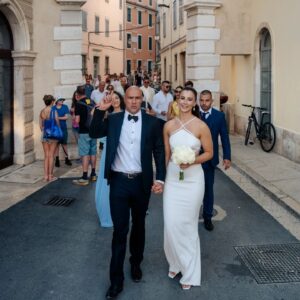 Alen Babic Instagram - Mr and Mrs Babić 🖤