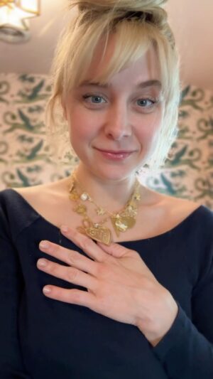 Alessandra Torresani Instagram - My Summer Stack 🦋 every charm has a special meaning from Lady’s birthstone to Pee Wee… @jennifermillerjewelry bringing a smile to my face every time I wear these jewels! #jennygirl #jennifermillerjewelry #ltk #shopltk (link in LtK Shop) @ltk.creators @shop.ltk #ad
