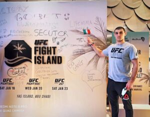 Alessio Di Chirico Instagram - A bit of Italy in AbuDhabi #ufc #mma #fight #fightisland #abudhabi #mixedmartialarts
