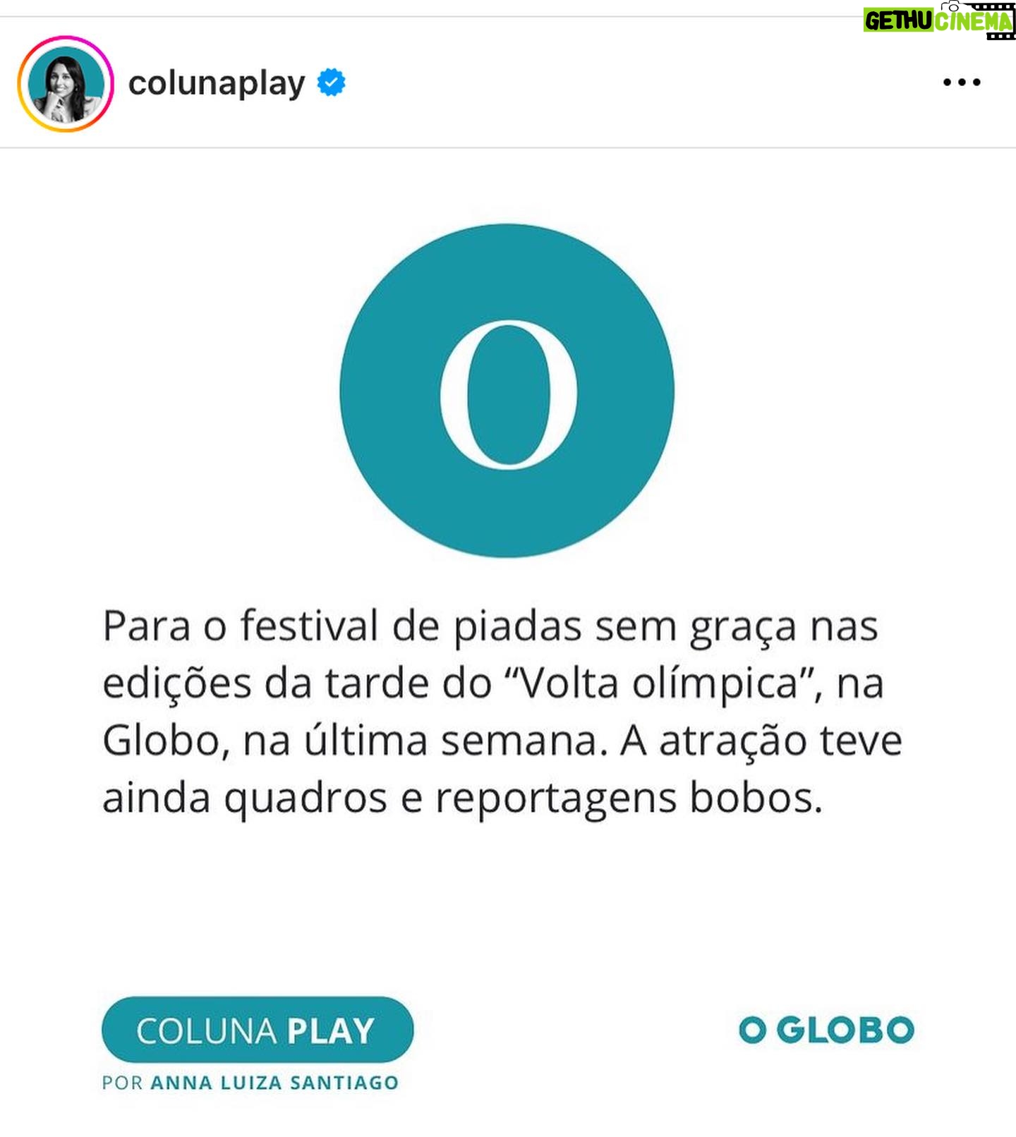 Alex Escobar - 7K Likes - Obrigado, João Paulo @sitenatelinha ! Que bom que se identifica, curte, entrou na brincadeira. Compartilhamos o gosto pela leveza e bom humor. Seu texto me deixou muito feliz! Quanto à moça da nota zero, não levo pro coração. É o seu trabalho e seu direito não se identificar. Mas tenho que dizer, não deve ser uma boa companhia pra tomar um cafezinho.