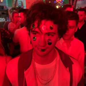 Alex Fitzalan Instagram - Took 3 pics last night happy new year, peace and love