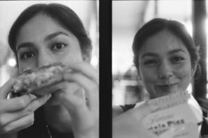 Alex Fitzalan Instagram - Adventures in half-frame #halfframeclub

In the 60’s, 35mm film processing became super expensive. So as a means of cost savings whilst maintaining the 35mm standard, camera manufacturers started selling cameras that allowed people to take 72 exposures per roll instead of 36. I’ve been buying a whole bunch of these cameras during the pandemic and completely fallen in love with the obscure format. These were taken on an Olympus PEN-FT.