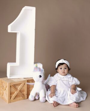 Alex Gonzaga Instagram - Our BB girl is 1!!!! We love you Polly! You came to us last year when Tata and Ninong needed you the most kahit lagi ka nakasimangot sakin! 😂 Thank you for being my sunshine niece!!! ❤️