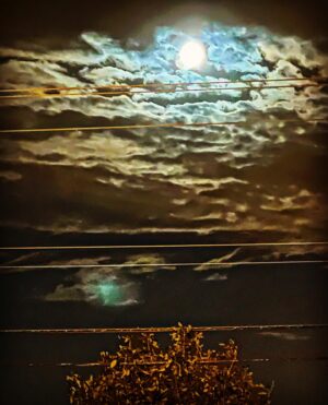 Alex Perron Instagram - Lune de presqu’automne !