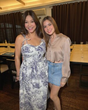 Alexa Ilacad Instagram - Sa dalawang artista palang ako na-starstruck ng ganito… 🤩 Kay Ms. Marian Rivera at sa isa ko pang super favorite- the one and only, Ms. @rufamaequinto!!! 😍 So happy I finally met Booba in the flesh!! hehehe. Go go goooo! 🥰