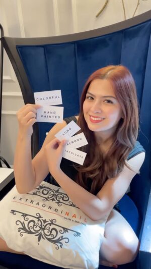 Alexa Ilacad Instagram - The cards have chosen for @alexailacad and it’s giving vibrant beach-girl summer ✨

Send us a DM to book for a custom nail art at Extraordinail!

#extraordinail #nailsbyextraordinail #nailsartvideos #nailtutorial #nails #nailartist #nailsph #nailhaulunboxing #fypviral #nail #manila #nailtech #nailextensions #pressonnails#naildesigns #nailinspo #nailart #nailtutorial #summer #summernails #floraldesign #floralnails #pickmynailart