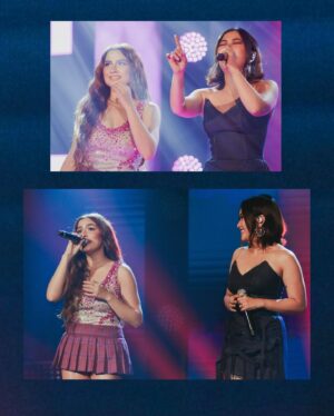 Alexa Ilacad Instagram - Thank you for everything, ate @yeng. It’s such a privilege to share the stage with such an awesome artist like you. You’ve always been so generous in sharing your talents and advices with me through the years & you don’t know how much I appreciate you. I’m proud to say you once mentored me & I will always look up to you. 💖 Sana makapag collaborate pa tayo ulit in the future. 🤗

Skirt by @ricasiena.
📷 @super_roxy & @metrophotoforbrands