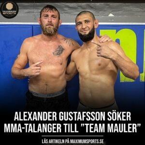 Alexander Gustafsson Instagram - ”ANSÖK NU!” 💪🇸🇪 Svenska UFC-legendaren Alexander Gustafsson är ute efter att bygga sitt team inför Road to Glory! 

🔹 Titelmatch och 50 000 kronor står på spel!

Läs mer på MaximumSports.se - Länk hittar du som vanligt i våra IG Stories ⚔️