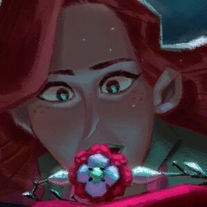 Alexander Snow Instagram - These beautiful 2 shots of Poison Ivy from #vinoksapatite we’re done by the insanely talented @red_pencil_entertainment  I was so picky with this #indianajones inspired moment and Erin didn’t even flinch at the challenge. In this shot we introduce her goal to steal the title piece, the Vinok (flower crown) with a priceless Apatite (green gem). We also show her reimagined powers to turn these beans into whatever she desires, in this case an organic replica of the crown artifact. If you swipe you can see a great exploration of a potential final look by @gabriel.soareszz as well as both crown designs by @gg.gopgap The collaboration is by far my favorite part of this journey to make the short, and this shot represents a lot of that magic. 🤩 I hope you all like it. 🖤🦇💚🌿 #poisonivy #batman #superman #fanfilm #shortfilm #animation #characterdesign #illustration #2d #2danimation #superhero #action #acting #story #slapstick #comedy #awesome #cool #comics #dc #dccomics #hero #knight #night #hero #joker #art @henrycavill @real_kevin_conroy