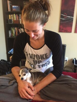 Alexandra Johnson Instagram - May 27, 2009 - July 30, 2024. That once in a lifetime kind of dog. I will never be able to express what she meant to me. She was so good to me. 🖤