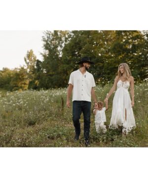 Alexandria DeBerry Instagram - my heartbeat 🫶🏼 this month marks 10 years together @tylerbeede! 

“surely your goodness   mercy will follow after me” 🌾🌼 
…   boy has it 🥹