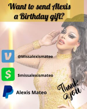 Alexis Mateo Instagram - It’s official my birthday and I’m feeling amazing! Thank you all for all the love and support always. #leoseason 👗 @jhonycalderon 📸 @marxproductions.inc