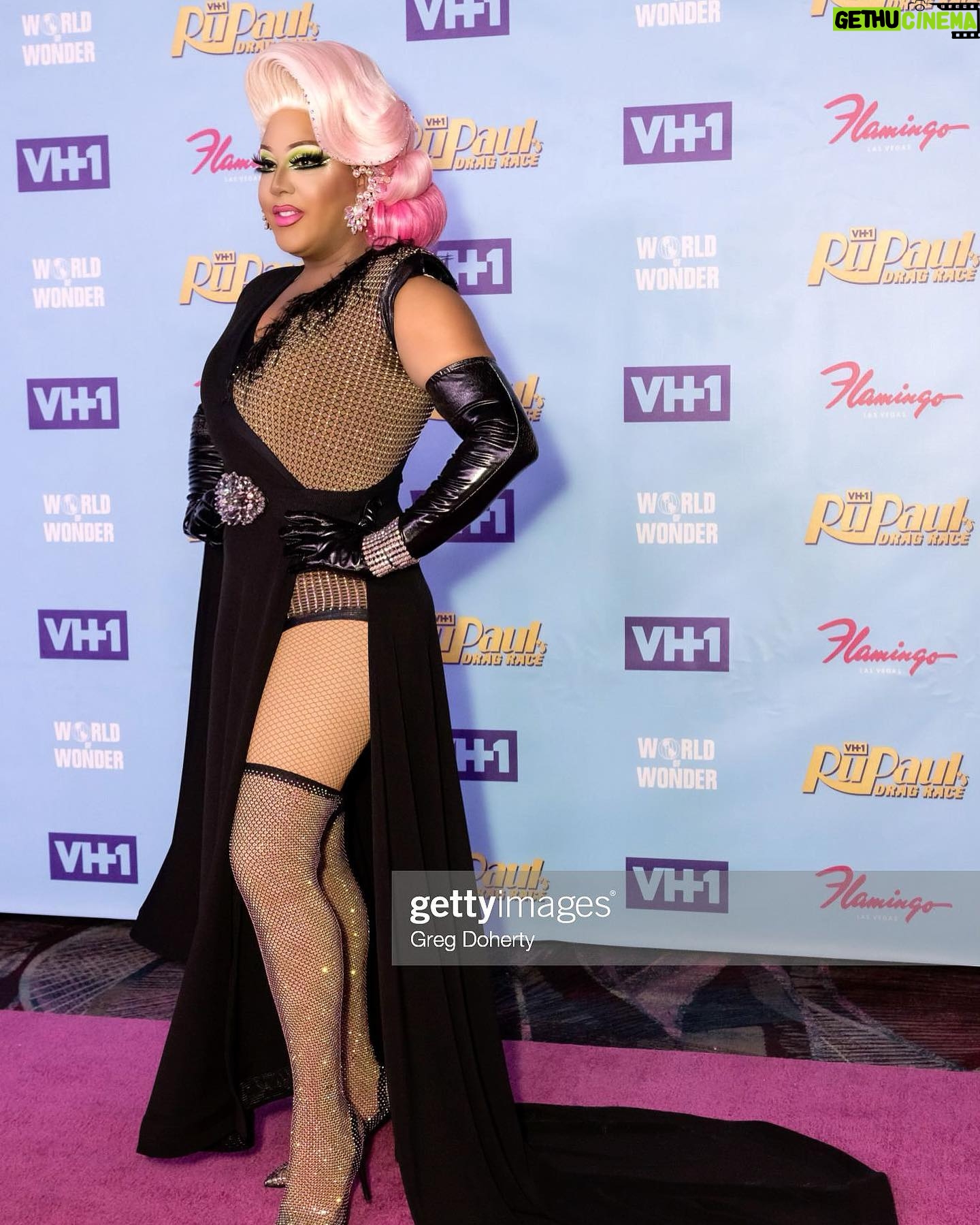 Alexis Mateo - 10.8K Likes - #dragrace season 14 fenale at @flamingovegas loving my self in my own creation with @kouturekaozhair congrats to the cast on a great season #bam