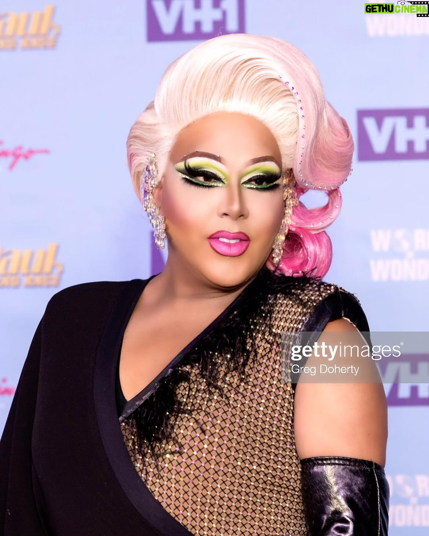 Alexis Mateo - 10.8K Likes - #dragrace season 14 fenale at @flamingovegas loving my self in my own creation with @kouturekaozhair congrats to the cast on a great season #bam
