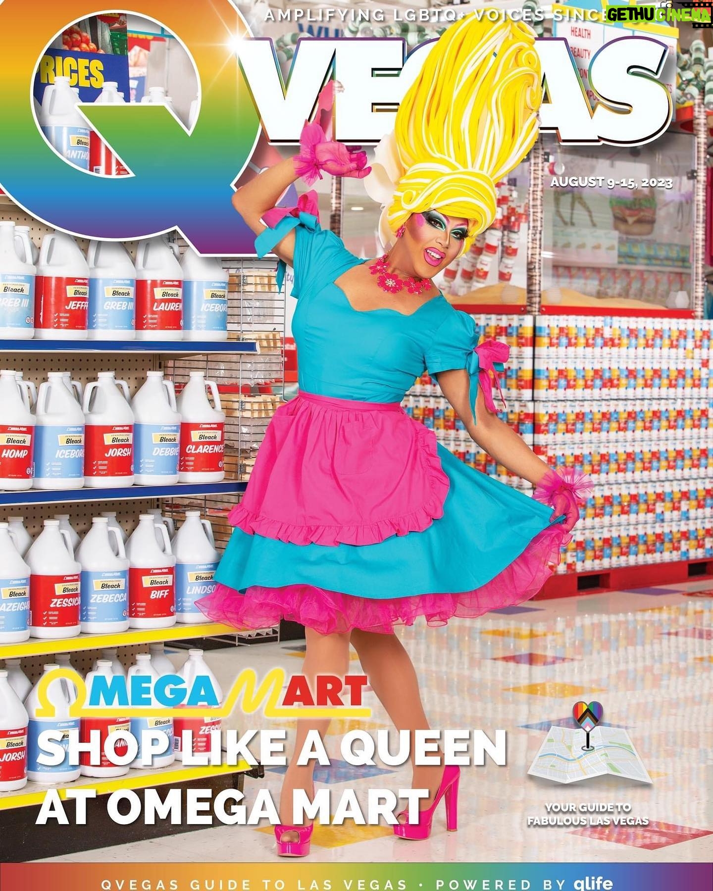 Alexis Mateo - 4.7K Likes - This week I’m in the cover of @qvegasmedia with my sisters @theonlycocomontrese and @missjadejolie at @omegamartusa at @area15official celebrating #diversity with beautiful wigs by @wigcraft.vegas this was super fun. Get your copy now!!! #lasvegas #dragqueen #meawolf #area15 #covergirl #model #cosplay