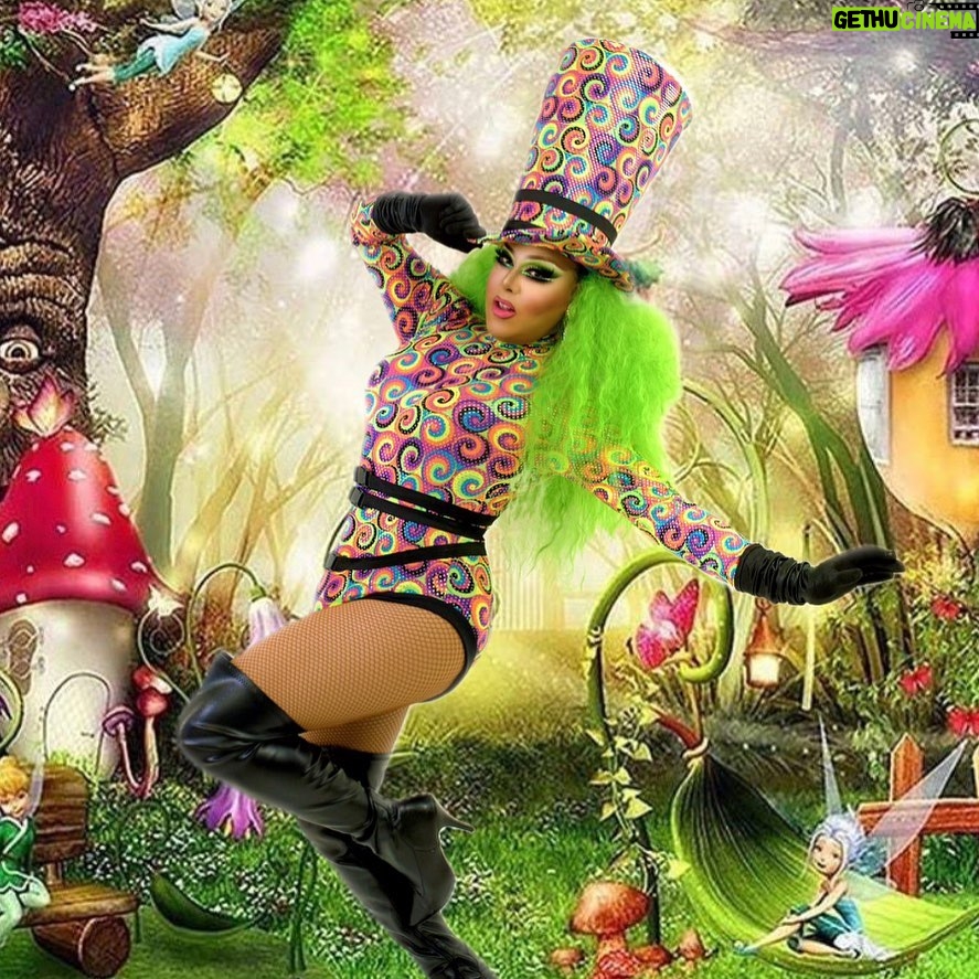 Alexis Mateo - 6.6K Likes - Today is my birthday day 😻 I’m so excited for my year ahead. I’m happy and in peace with my self. And as I walk into the “Alexis in Wonderland” year. I thank you all for the love and support that you have show me for my entire career and I promised you to continue to be more delusional than ever 😂 #bam