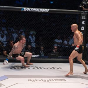 Ali Al-Qaisi Instagram - What a great memory to add to the books! Thank you so much to everyone was a part of this victory 🏆 Especially my wife, kids and family ❤️👨‍👩‍👧‍👦 
Continued thanks to➡️
▪️My Head coach and brother @troythefighterguy 🤝
▪️My brothers @naderqaisi @yaseen_combat and @fightsportsdeerfieldbeach team 
▪️My coaches @gesias & @danielmendes 
▪️My S&C team @ihpfit @jcsantanaihp @benji_vogel 
▪️My nutritional @powernutrition.e2p 
▪️My brothers and partners @ayman.sadieh @nasluxuryad for the best hospitality ever 🙌
▪️My big sponsor and supporter in both the good times and bad times. You’ve always been next to me and pushed me all the way to the top. My big brother @alex_frijat @zioals 
▪️My sponsor @meatmoot.uae 
▪️And last but definitely not least, a HUGE thank you to my @uae_warriors family and team🥷
The Royal Fighter👑
Free Palestine 🇵🇸 
Jordan first 🇯🇴